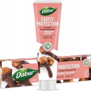 Dabur Clove toothpaste 100g Pasta do zębów goździkowa PRZECIWPRÓCHNICZA + przeciw bólowy