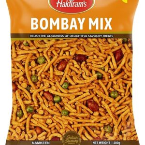Haldiram Bombay Mix 200g – Indyjska Pikantna Mieszanka Przekąsek