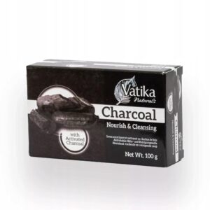 Vatika Charcoal Mydło z węglem Charcoal 100g