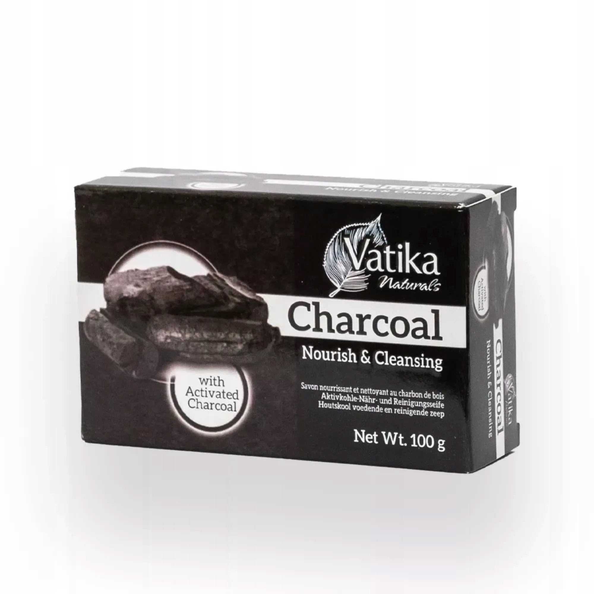 Vatika Charcoal Mydło z węglem Charcoal 100g