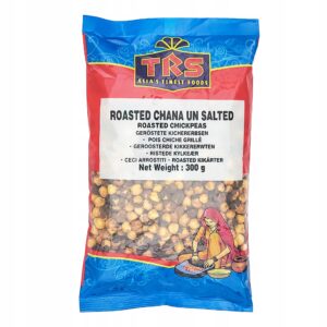 TRS Roasted Chana Unsalted - Chrupiące ciecierzyca prażona z łuską 0,3 kg